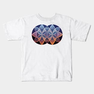 Sacred Geometry Balanced Spheres Kids T-Shirt